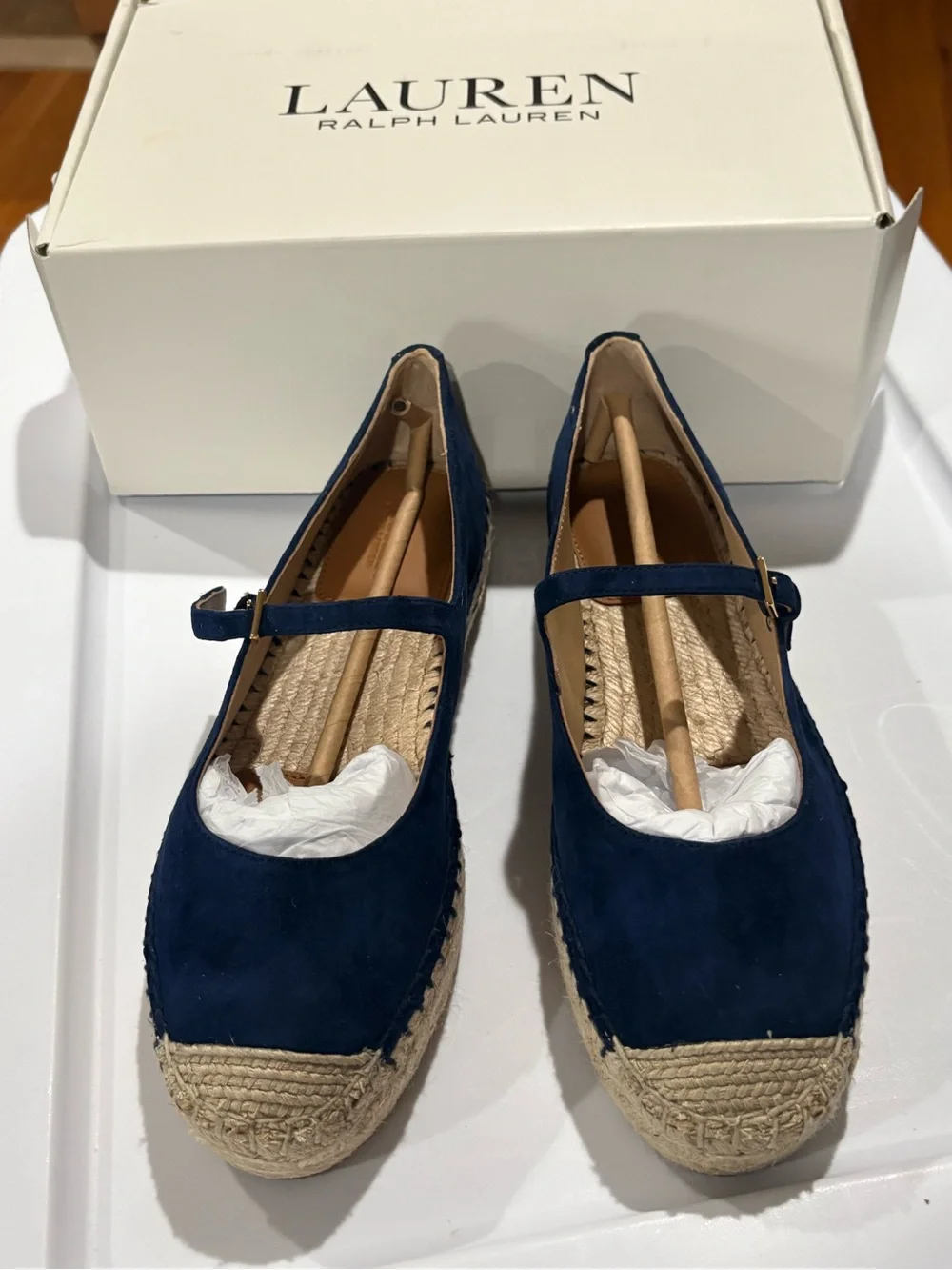 Luize Mary Jane Platform Espadrille Lauren Ralph Lauren
